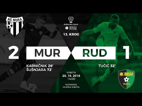 13.krog: Mura - Rudar 2:1 ; Prva liga Telekom Slovenije 2018/2019