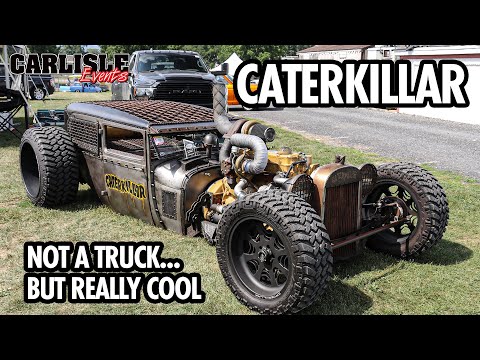 Caterkillar at the 2021 Carlisle Truck Nationals