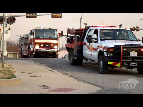 03-17-2022 Ranger, TX - Strong winds cause arcing powers lines, start several fires.
