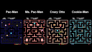 Pac-Man Gameplay Simple Edition (Fast & Furious Mode On)