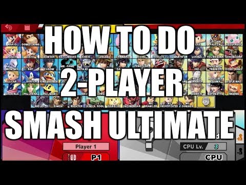 SUPER SMASH BROS ULTIMATE - HOW to TURN ON 2-PLAYER