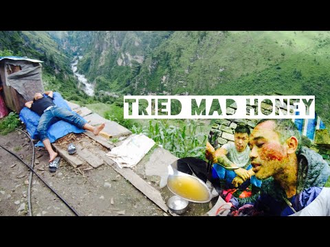 TRIED THE RARE HALLUCINOGEN HONEY And This Is What Happened || The Mad Honey From Nepal
