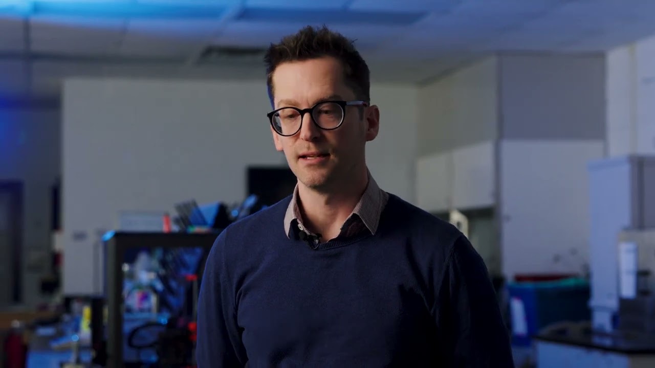 Dr. Barry Blight UNB chemistry research documentary - New Brunswick innovation