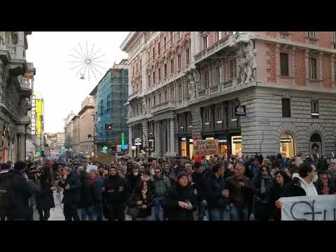 World Wide Freedom Rally Genoa / Genua 🇮🇹 Italy 22.01.2022