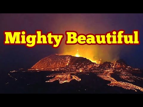 Mighty Beauty! / Is This In Our Planet? / Iceland Fagradalsfjall Geldingadalir Volcano