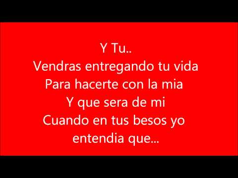 Franco de vita ft Alejandra Guzman -Tan solo tu (letra)