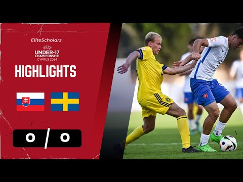 Slovakia vs Sweden | U17 EURO Finals Bitesize Highlights | May 21, 2024