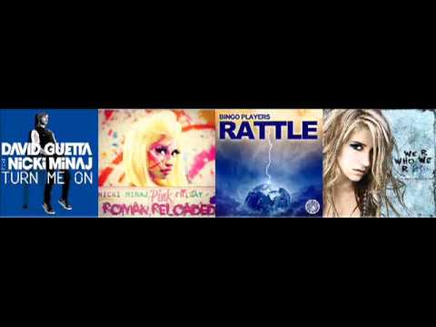 Bingo Players Vs Ke$ha , Nicki Minaj ,   We Get Up and Turn On The Starships