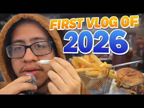 First Vlog of 2026 | Phatstax Burgers 🍔with @moneyyymmarcus & Setting Goals For 2026
