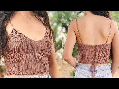 How to Crochet a Tank Top — DIY Crochet Top