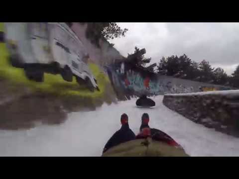 Sarajevo Sliding - Abandoned bobsled track