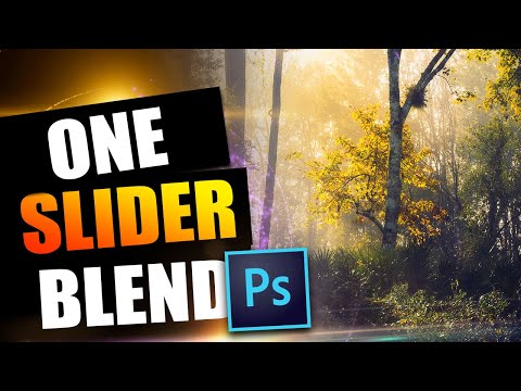 Awesome Photoshop Color Grade - Blend If Slider