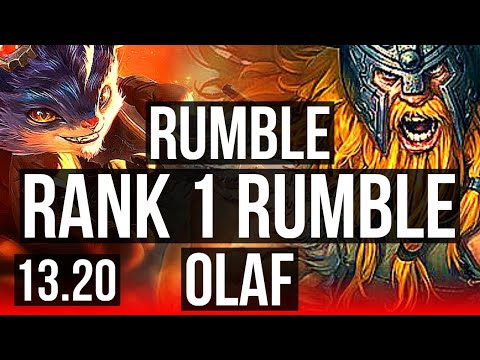 RUMBLE vs OLAF (TOP) | Rank 2, Rank 1 Rumble, 9/2/15 | NA Challenger | 13.20