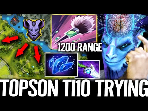 🔥 TOPSON Riki Mid - Sleeping Dart 1200 Cast Range TI10 New Hero Trying 15Kills Dota 2 Pro