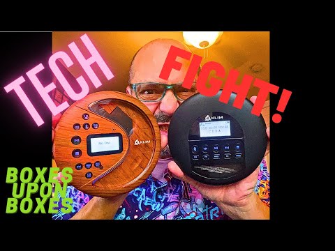 KLIM Discover vs KLIM Nomad.  Two of the best portable CD players battle for superiority!