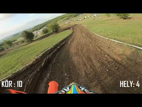 Veszprémvarsány 2019.09.08 2. Oszt 2.Futam. 3.hely. Országos Motocross Kupa