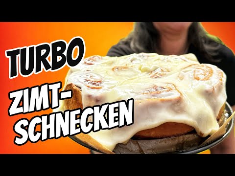 Zimtschnecken in nur 30 Minuten - einfach und schnell backen im Grill
