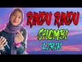 CHOMBI RINDU RINDU LIRIK