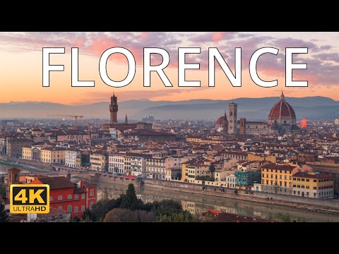 Florence, Italy 🇮🇹 | 4K Drone Footage
