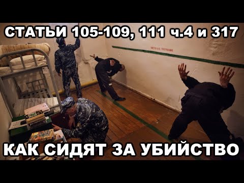 Статьи 105, 106-109, 111 ч.4 и 317. Как и сколько сидят за убийство