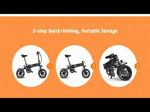 FIIDO D1 Folding Electric Bike Moped Bicycle E-bike