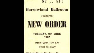 New Order-Sunrise (Live 6-9-1987)