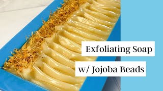 How To Make Exfoliating Soap with Jojoba Beads