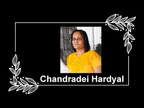Death Announcement - Chandradei Hardyal