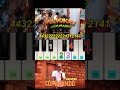 Mavokali Commando Piano Tutorial Shorts Piano