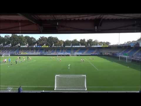 Enkele doelpunten Brabant United 012 - FC Utrecht 012