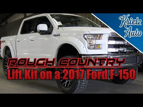 How A Rough Country Lift is Installed on a 2017 Ford F150 Krietz Auto