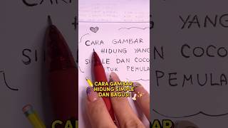 Download lagu HOW TO DRAW A NOSE THAT'S SIMPLE AND SUITABLE FOR BEGINNERS! 👀👃🏻 Do you prefer the 1/2/3? ✨ mp3