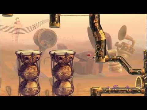 Rayman Origins (1080i HD) Walkthrough Part 67 - High Voltage - Electoons & Lum Medal