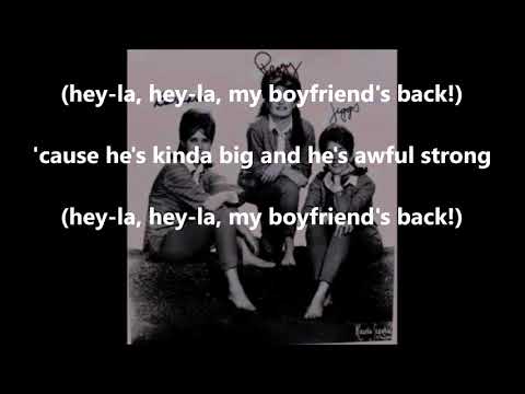 My Boyfriend's Back  THE ANGELS (with lyrics)