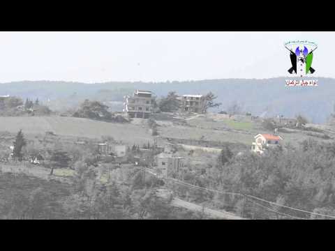رصد واستطلاع لتحركات عناصر قوات النظام في منطقة بيت فارس في ريف اللاذقية من قبل لواء جبال التركمان
