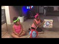 Curious Sister Playin Boom Boom Ballon