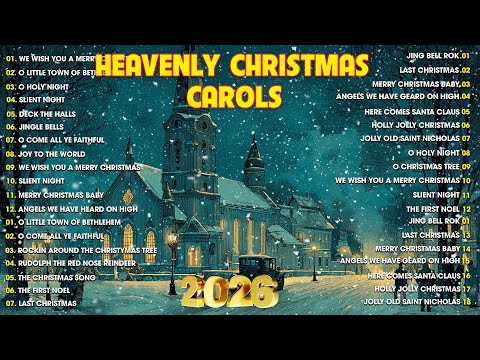 Heavenly Christmas Eve 2026✨Orchestral Carols & Church Choir for a Holy Night | Relax Melody 2026