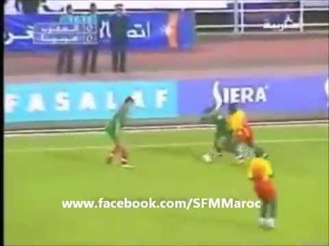 Morocco 1-0 GUINEA 2005 WORLD CUP QUALIFIER -- HADJI