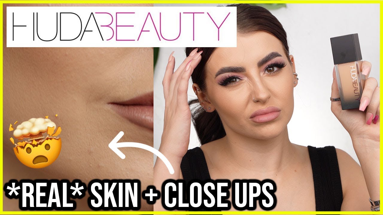 Huda Beauty FAUX FILTER Foundation Review + *WEAR TEST!*👀