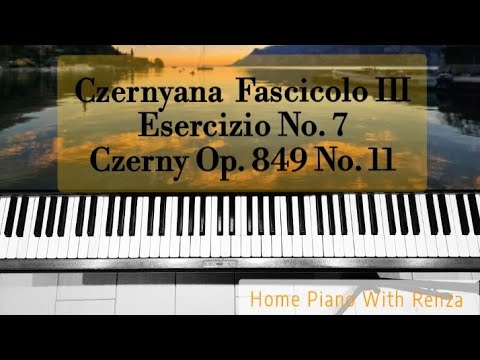 Czerny Op. 849 No. 11 – Smooth Legato in G Major | Czernyana Vol. 3 No. 7