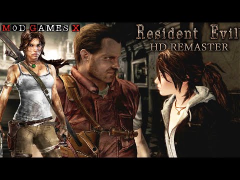 Resident Evil HD Remaster Lara Croft MOD