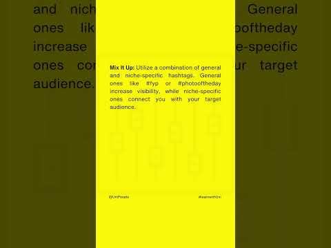 Mastering hashtags for social media success - UniPeople