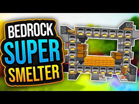 SUPER SMELTER MINECRAFT BEDROCK 1.21