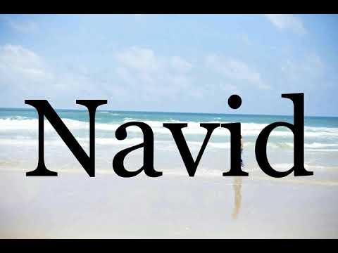 How To Pronounce Navid🌈🌈🌈🌈🌈🌈Pronunciation Of Navid