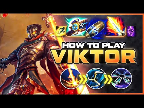 HOW TO PLAY VIKTOR SEASON 14 | BEST Build & Runes | Season 14 Viktor guide | League of Legends