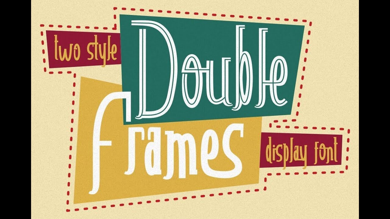 Double Frames Font Download