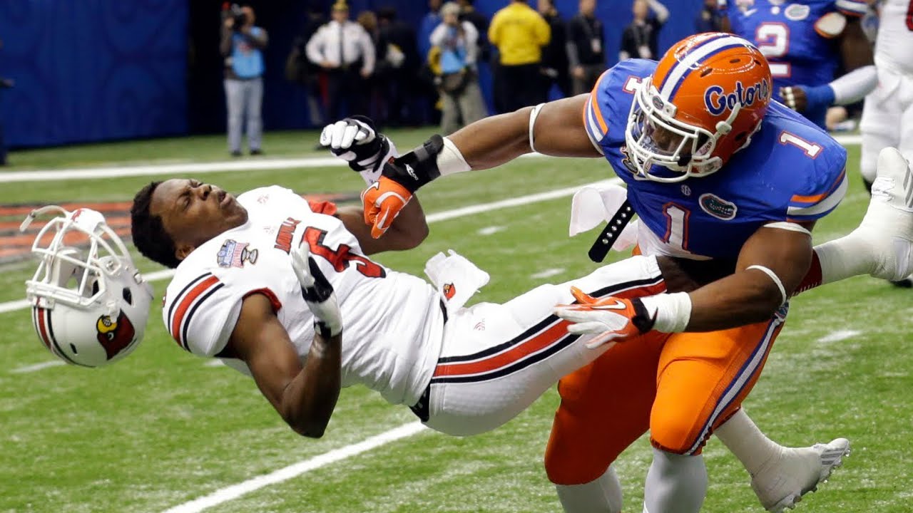 The biggest hit in football ever 34 The biggest hit in football ever 17