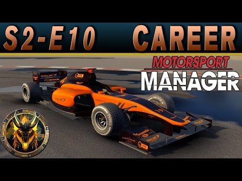 Motorsport Manager PC Career Mode S2E10 - BATTLE ON THE FINAL LAP