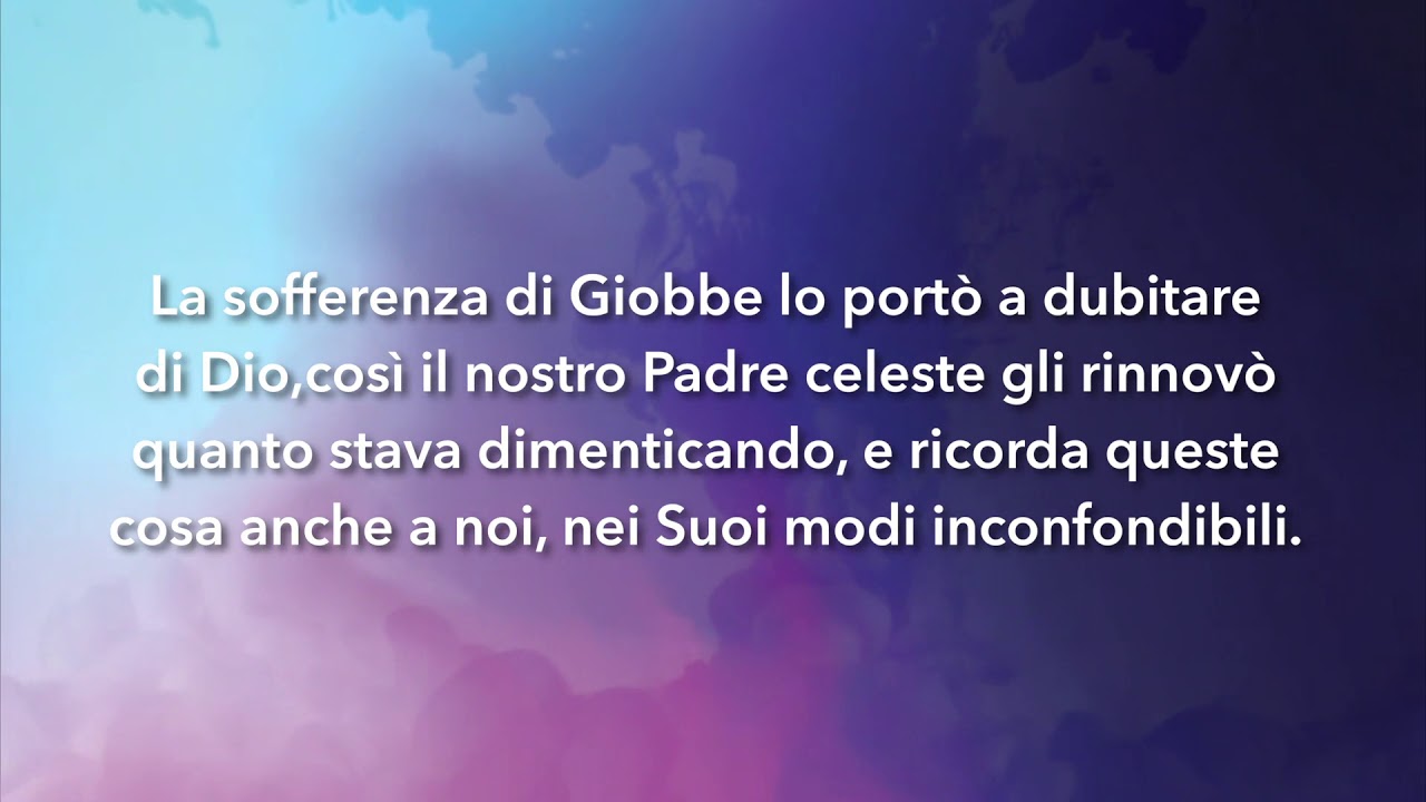 Meditazione Calendario "Parole di Vita" del 17 luglio 2019