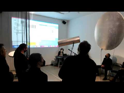 AmotIon exhibition opening performance. Silvia Rosani